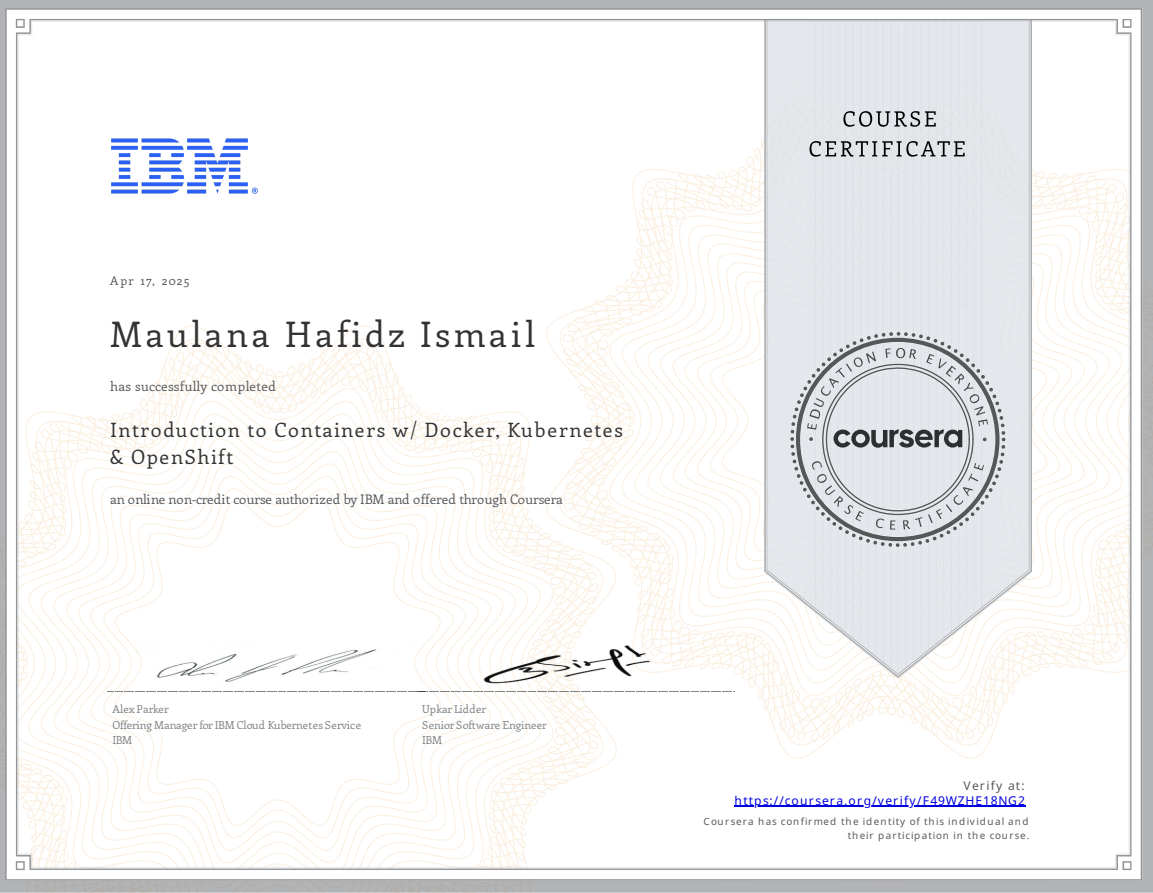 Introduction to Containers w/ Docker, Kubernetes & OpenShift